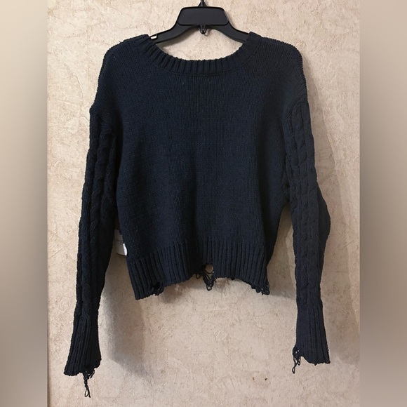 Arizona Crew Neck P Sweater(M B48”L 22”)(S B 44”L 22”) - Picture 4 of 8